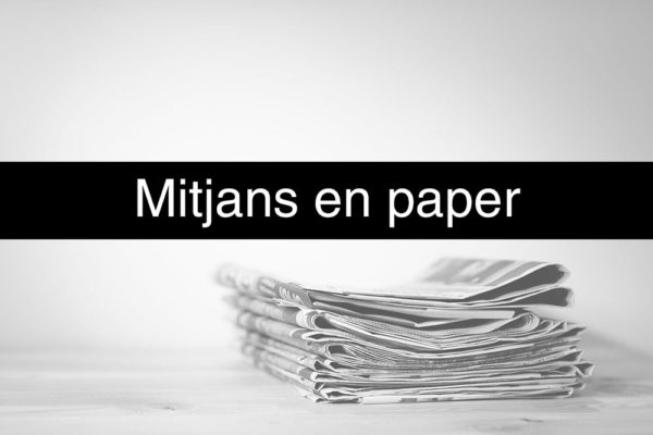 Mitjans en paper